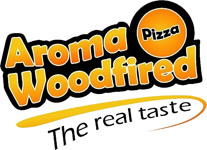 Aroma Woodfired Pizza   TM Logo